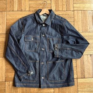 Fashionable Everlane Denim Core Jacket dark cool denim